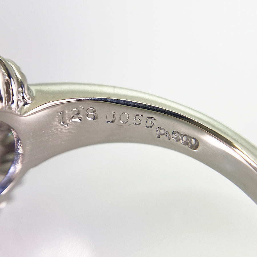 Ring Platinum Sapphire