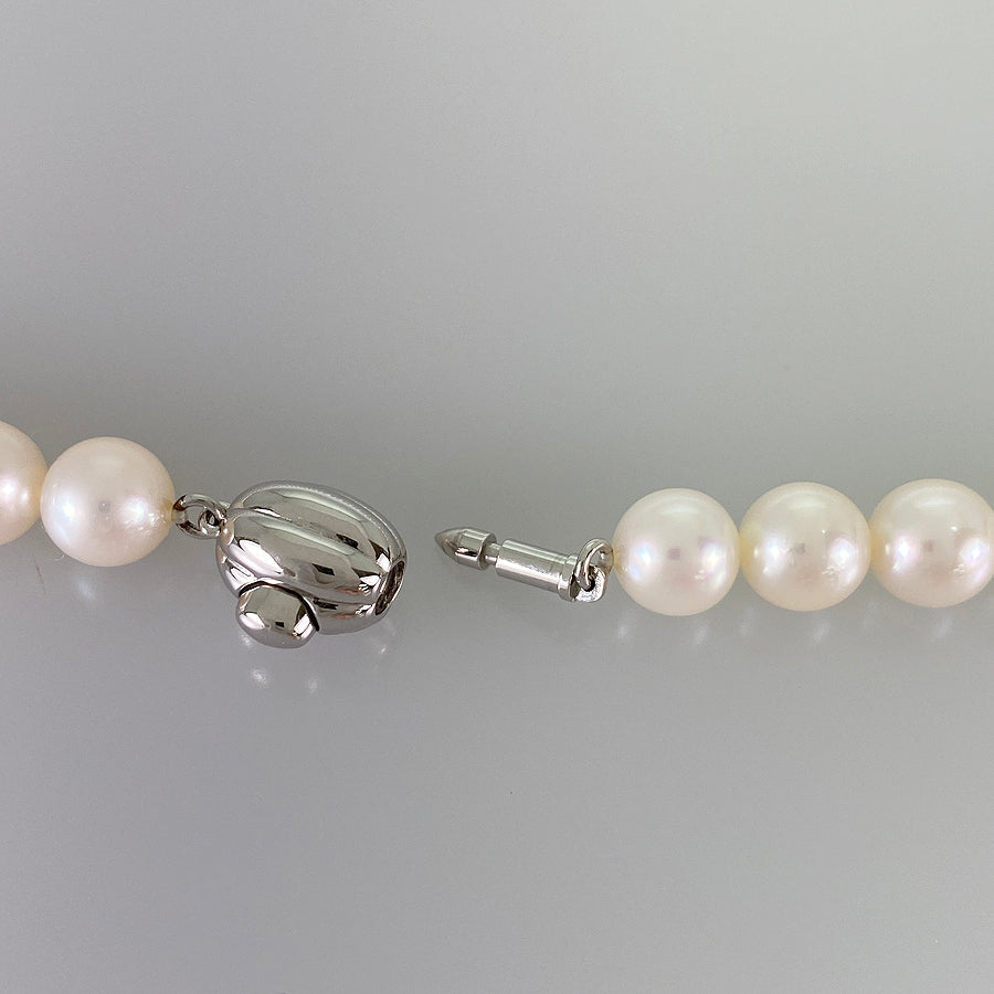 Necklace Silver Pearl