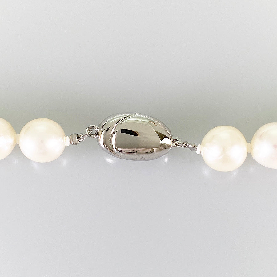 Necklace Silver Akoya Pearl
