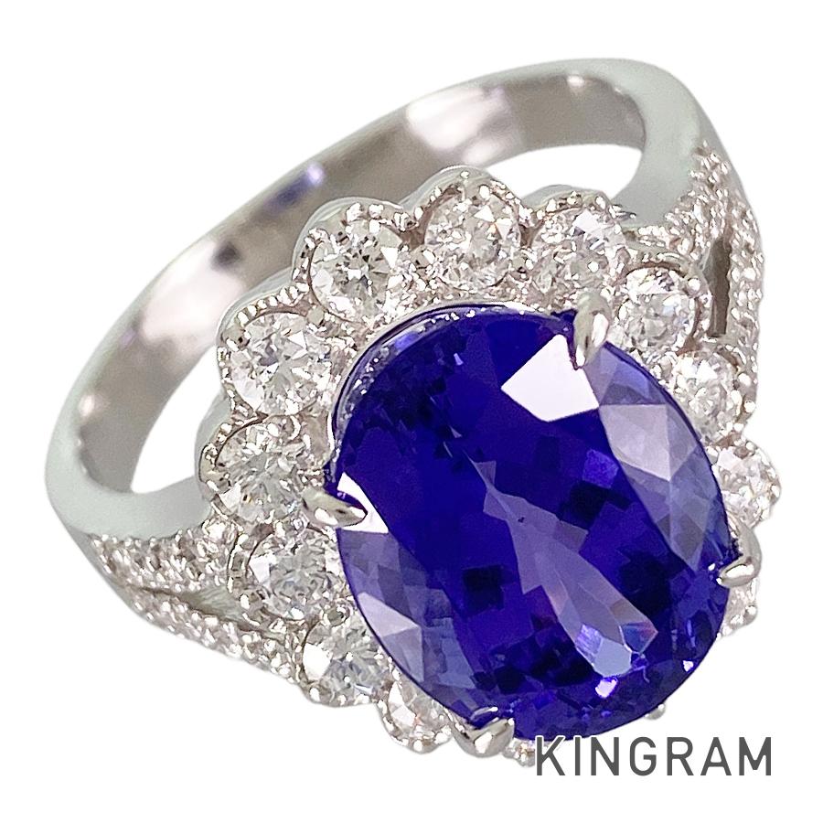 Ring Platinum Tanzanite