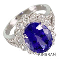 Ring Platinum Tanzanite