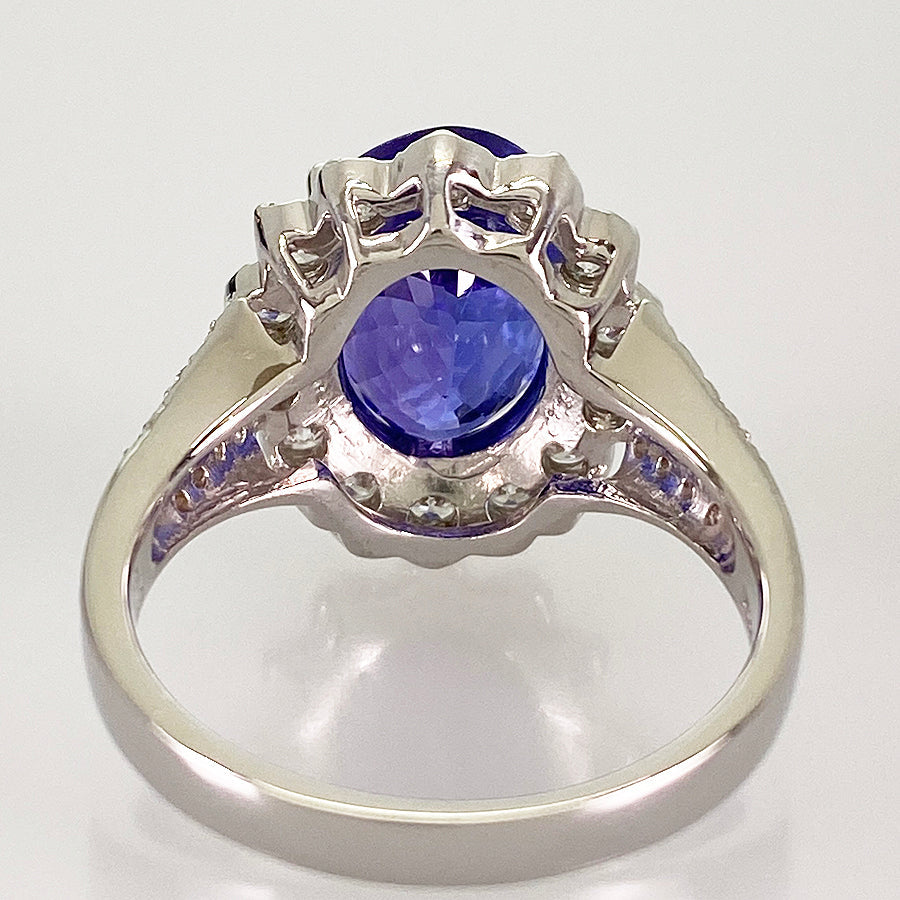 Ring Platinum Tanzanite