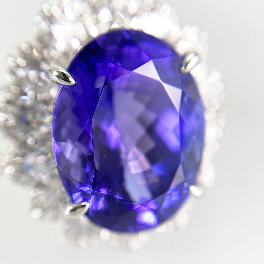 Ring Platinum Tanzanite