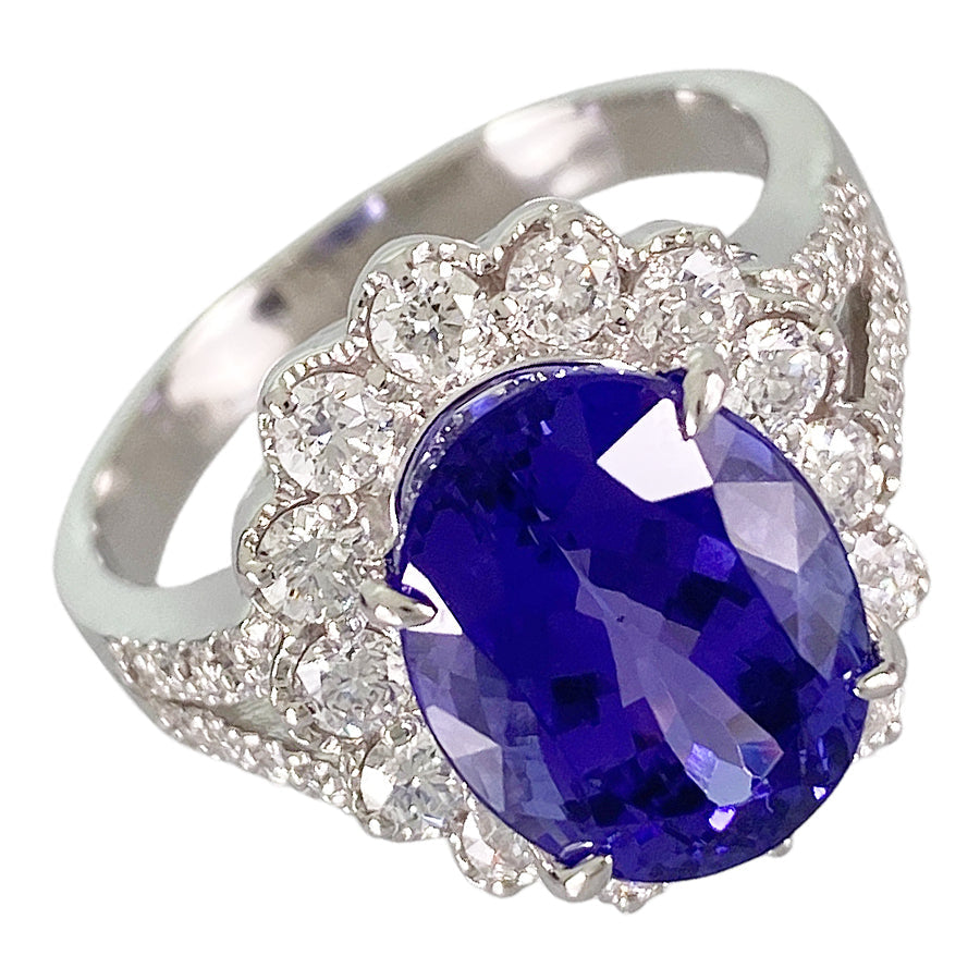 Ring Platinum Tanzanite
