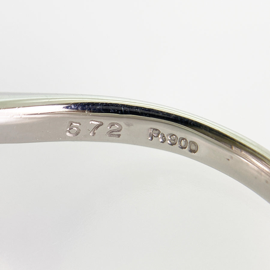 Ring Platinum Aquamarine