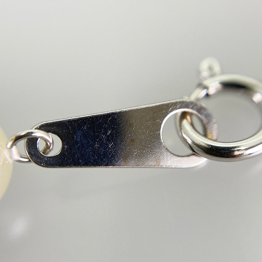 Necklace White gold Akoya Pearl
