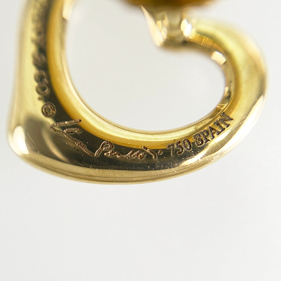 TIFFANY&Co. Elsa Peretti Open heart Earring