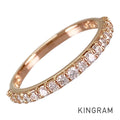 Ponte Vecchio Half eternity Ring