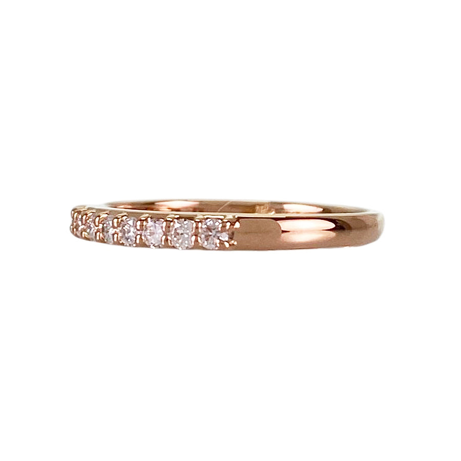 Ponte Vecchio Half eternity Ring
