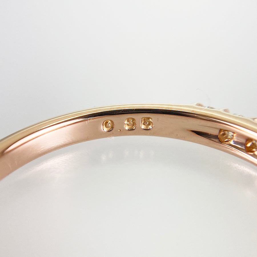 Ponte Vecchio Half eternity Ring