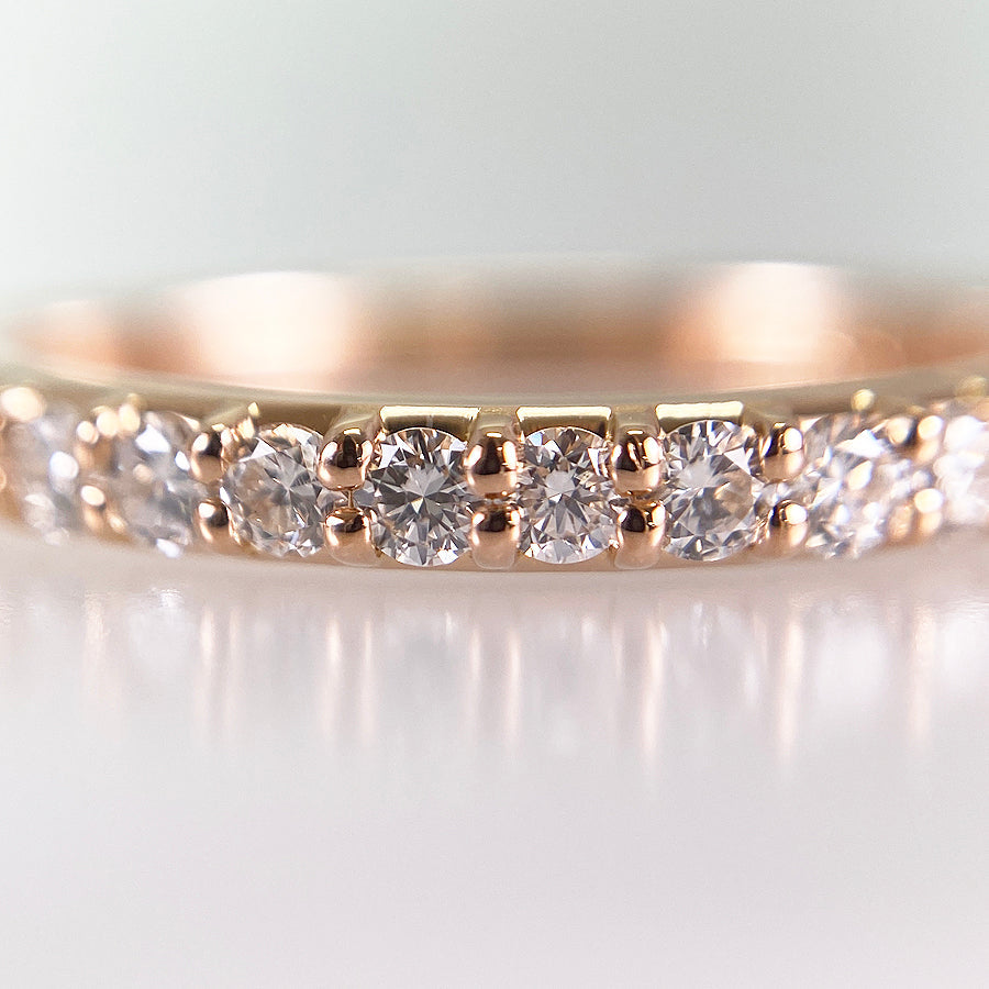 Ponte Vecchio Half eternity Ring