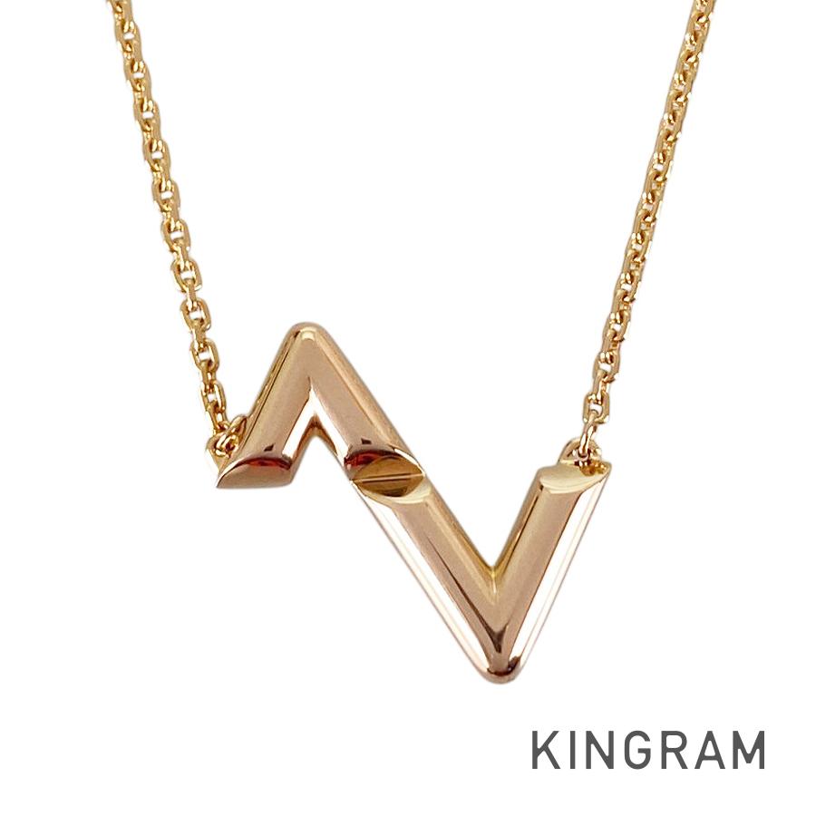 LOUIS VUITTON LV Vault Upside Down Q93809 Necklace