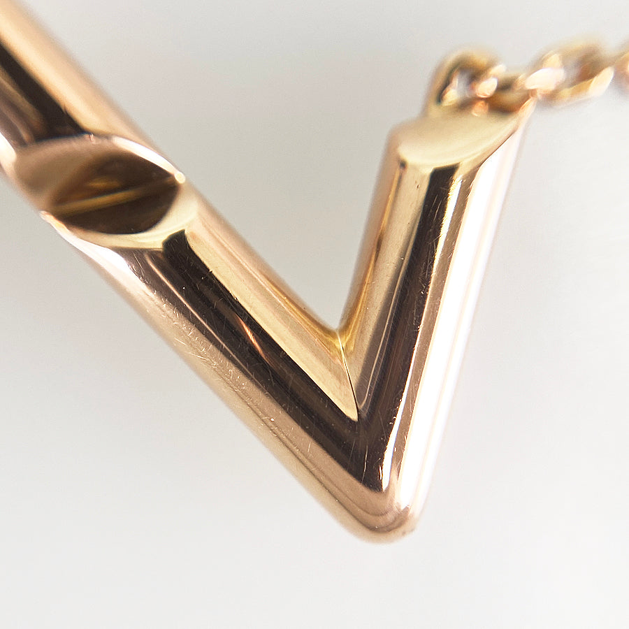 LOUIS VUITTON LV Vault Upside Down Q93809 Necklace