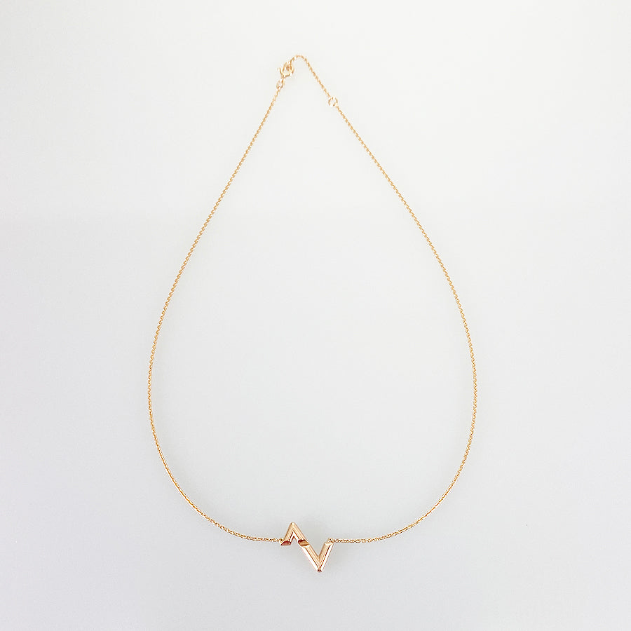 LOUIS VUITTON LV Vault Upside Down Q93809 Necklace