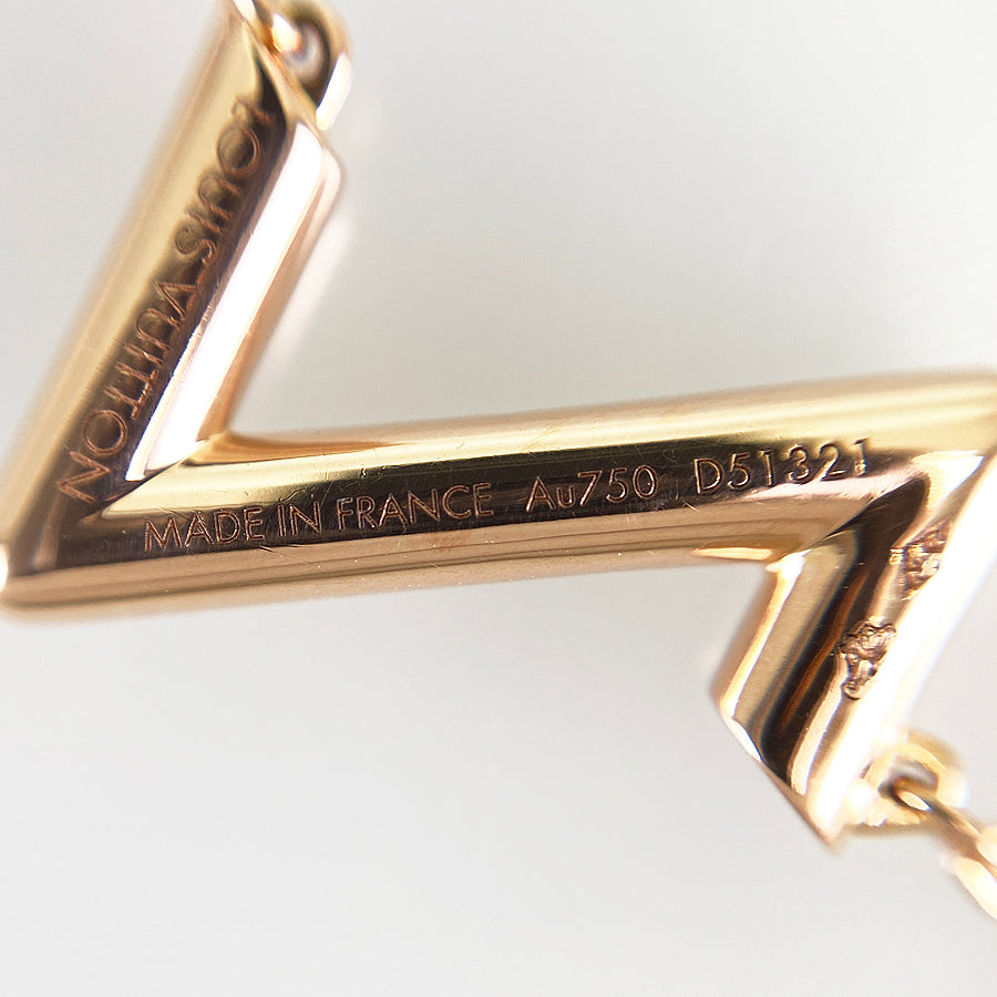 LOUIS VUITTON LV Vault Upside Down Q93809 Necklace