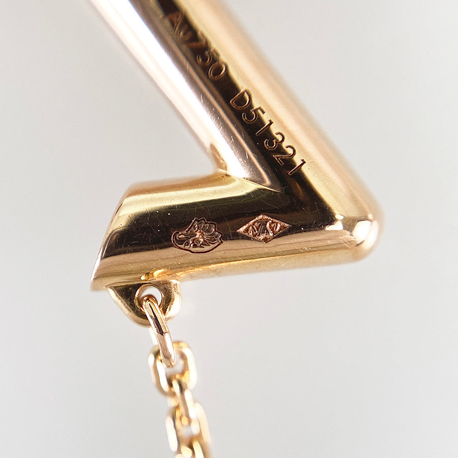 LOUIS VUITTON LV Vault Upside Down Q93809 Necklace