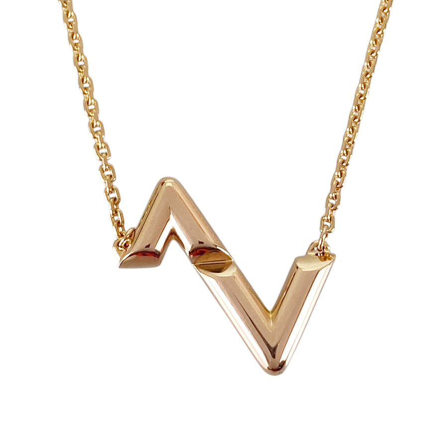 LOUIS VUITTON LV Vault Upside Down Q93809 Necklace