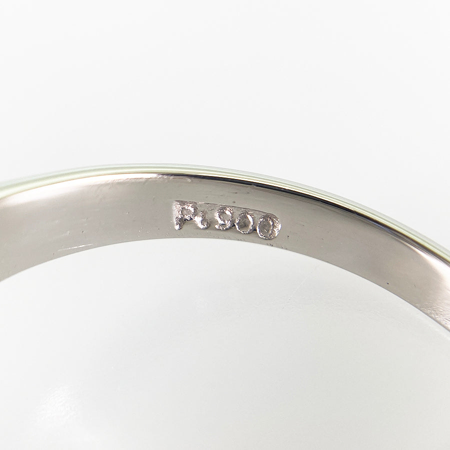 Ring Platinum Blue Sapphire