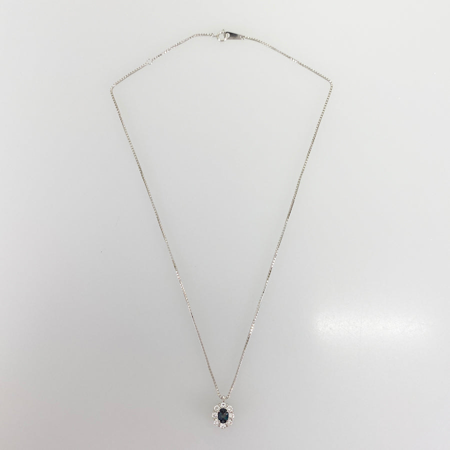 Necklace Platinum Platinum Alexandrite
