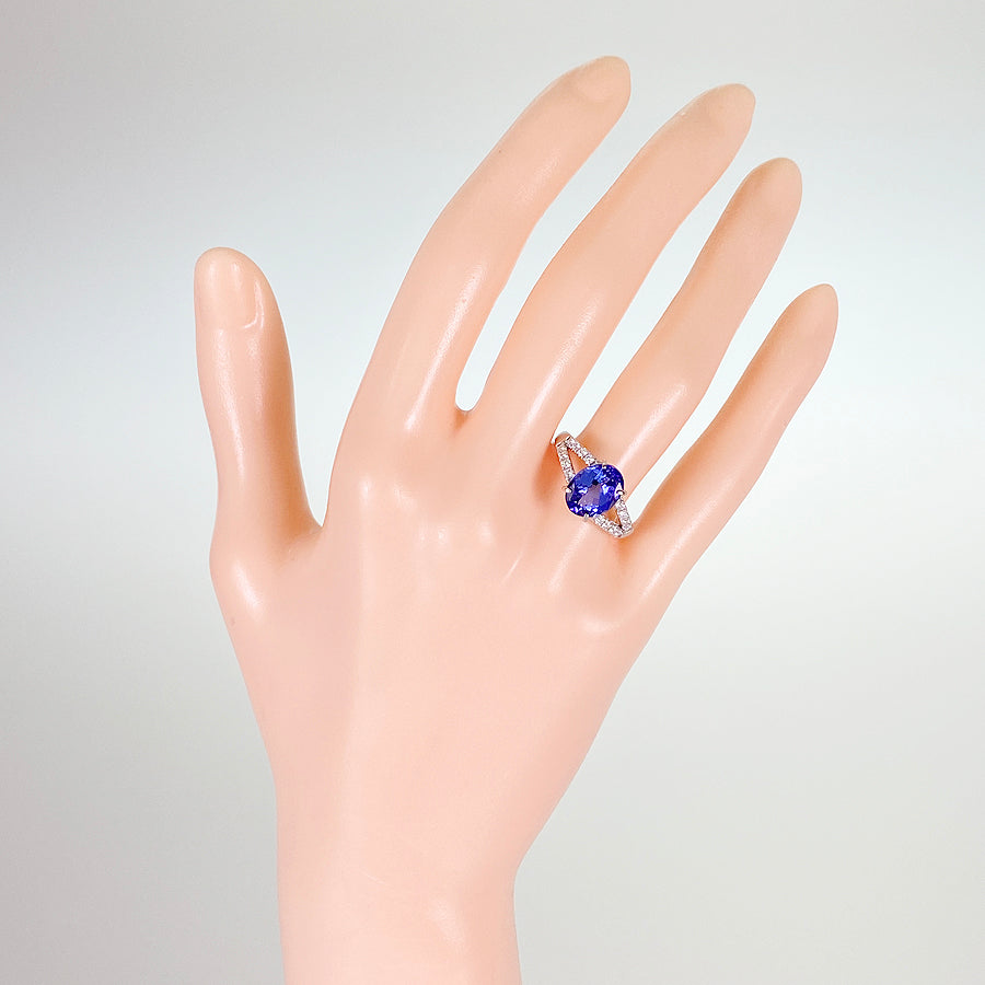 Ring Platinum Tanzanite