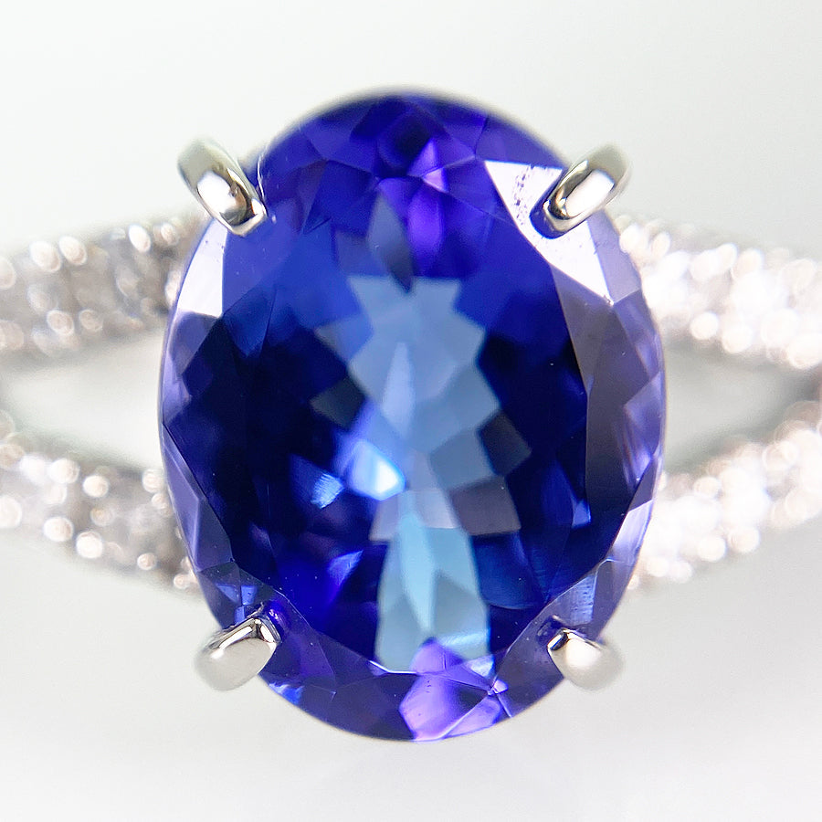 Ring Platinum Tanzanite