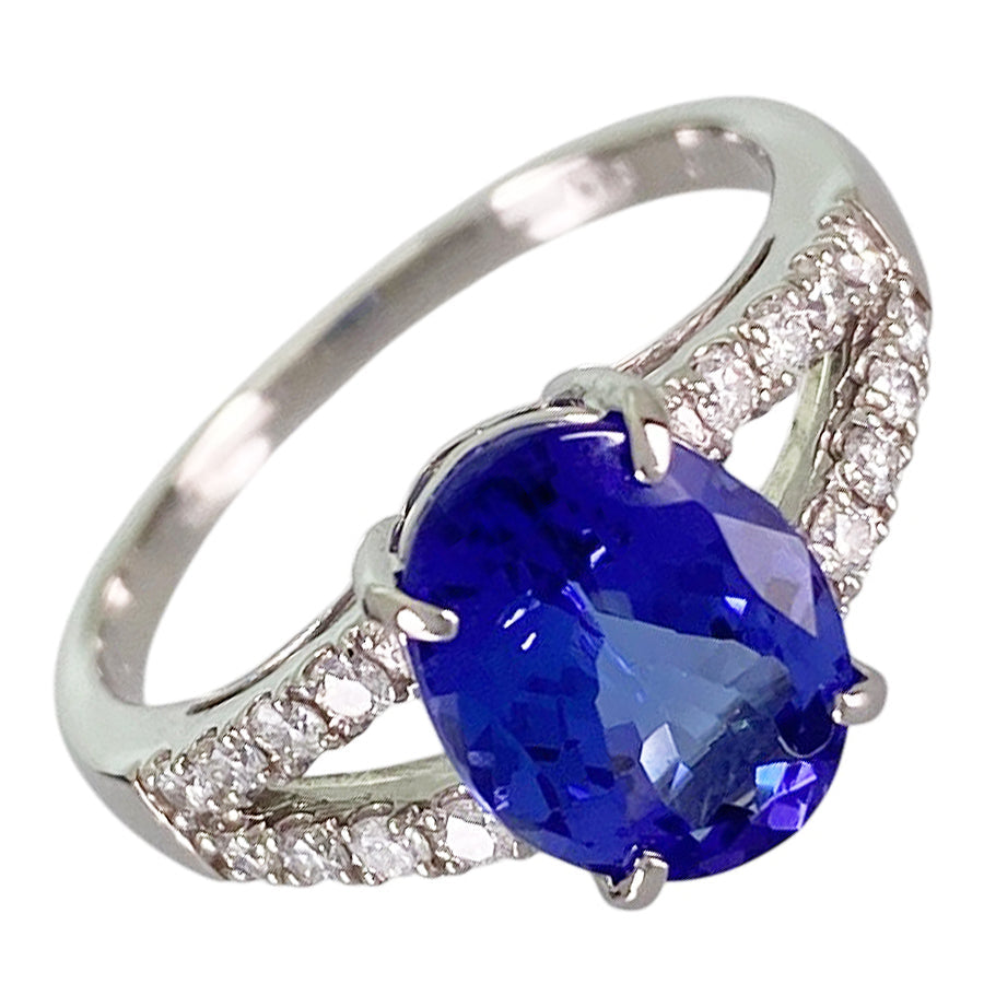 Ring Platinum Tanzanite