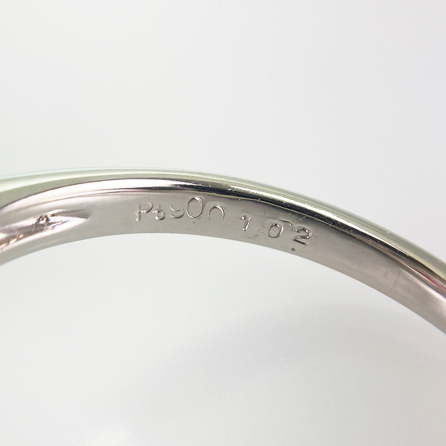 Ring Platinum Pink Tourmaline