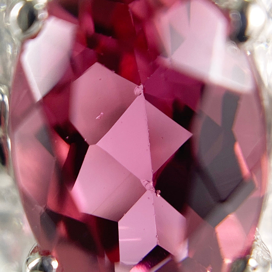 Ring Platinum Pink Tourmaline