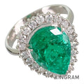 Ring Platinum Emerald