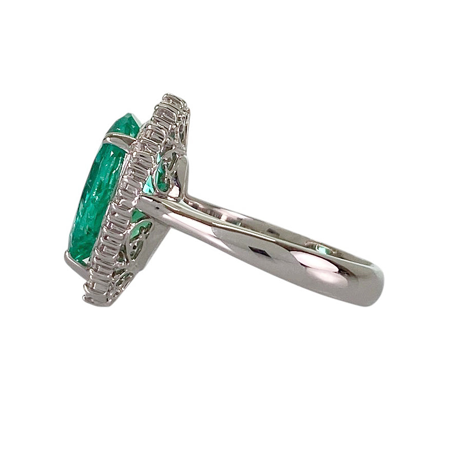Ring Platinum Emerald