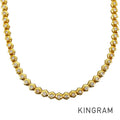 Tennis necklace Yellow gold Diamond