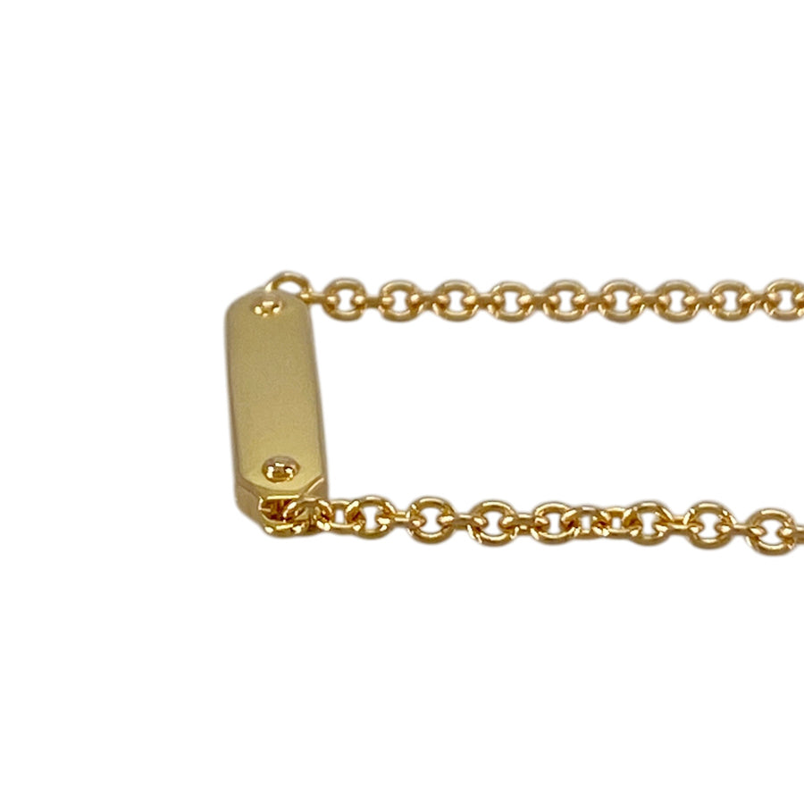 TIFFANY&Co. Tag Chain Necklace