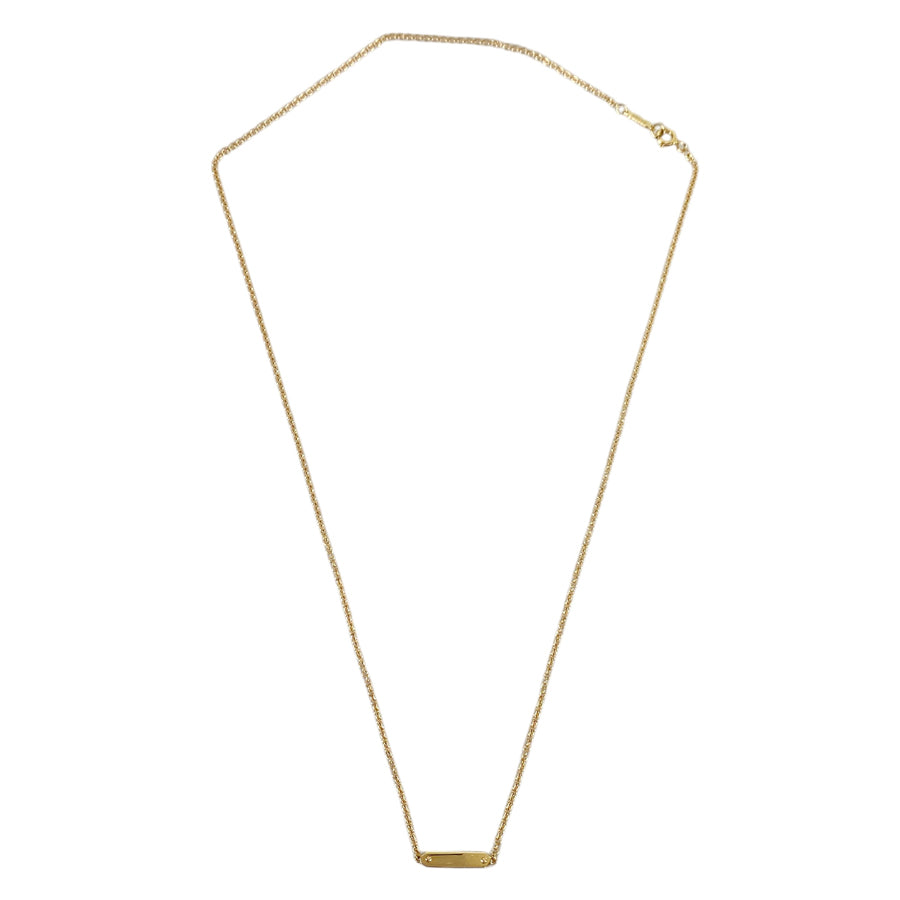 TIFFANY&Co. Tag Chain Necklace