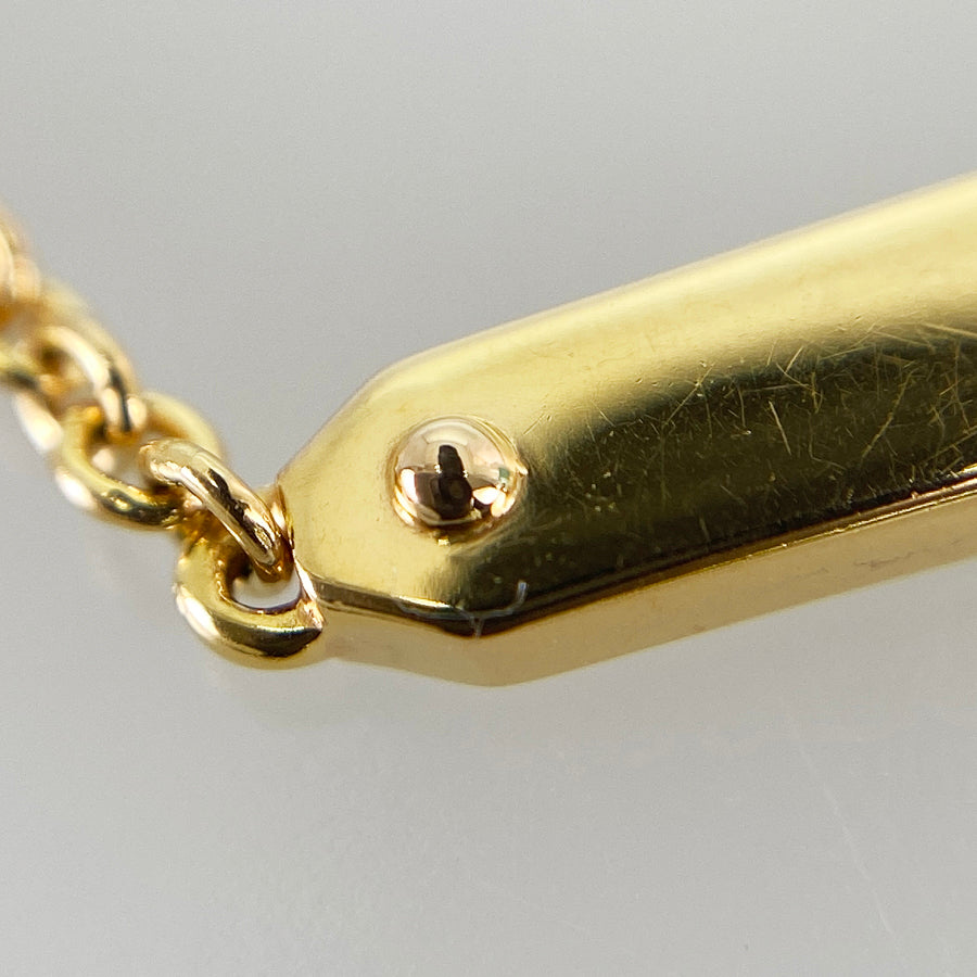 TIFFANY&Co. Tag Chain Necklace