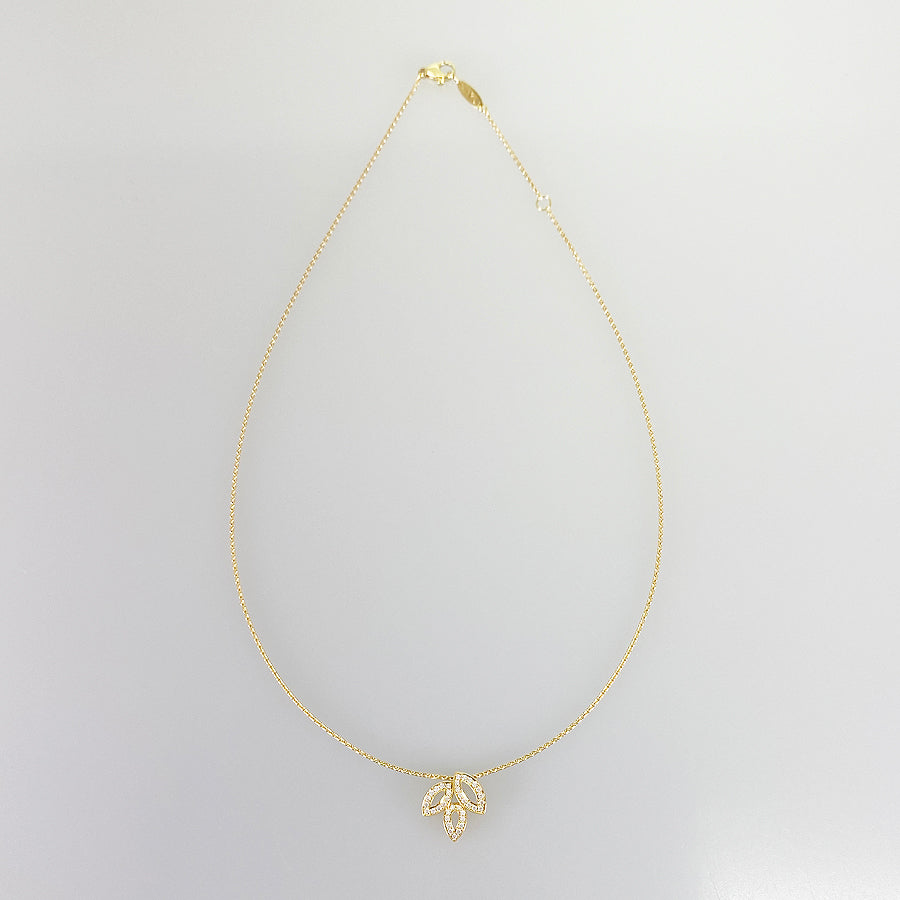 HARRY WINSTON Lily Cluster Mini Pendant PEDYSM1MLC Necklace