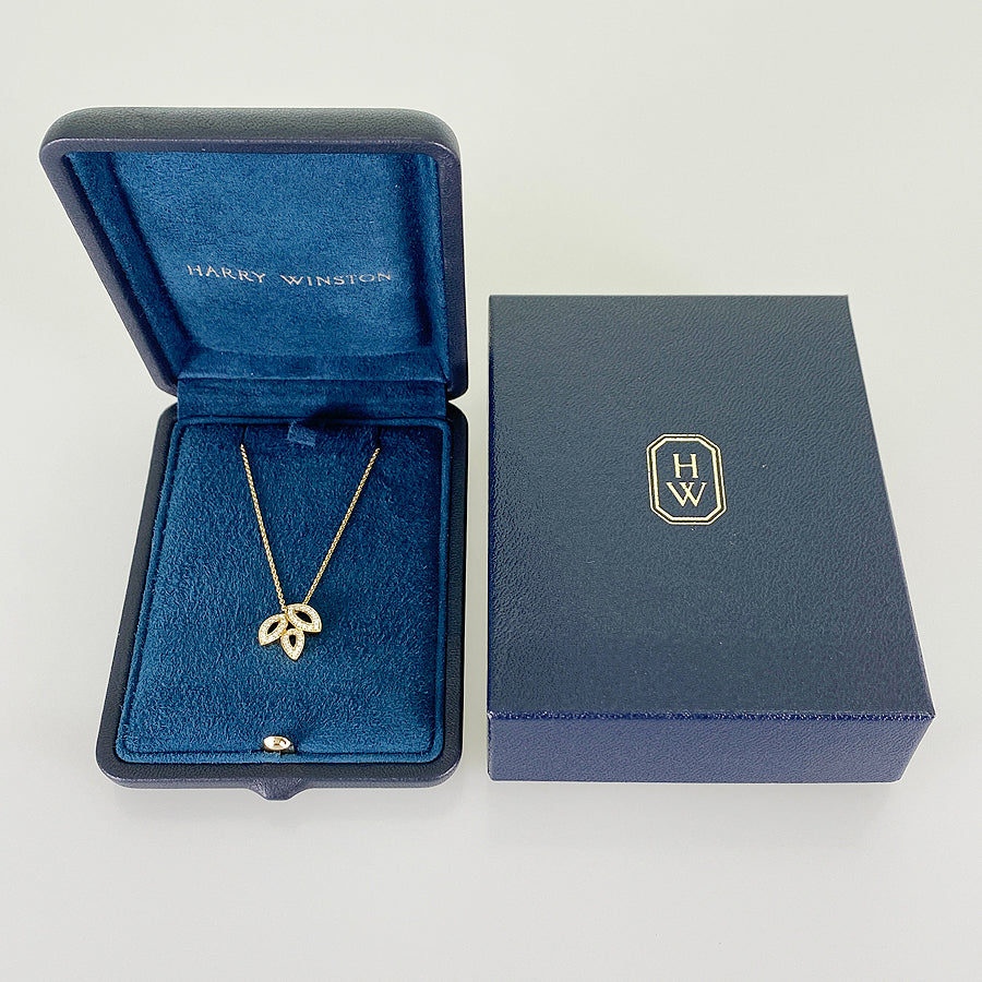 HARRY WINSTON Lily Cluster Mini Pendant PEDYSM1MLC Necklace