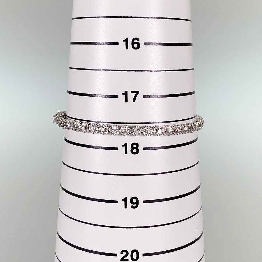 Tennis bracelet Platinum Diamond