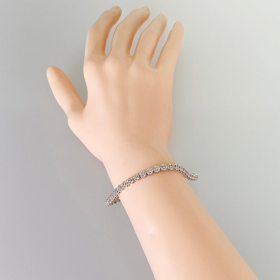 Tennis bracelet Platinum Diamond