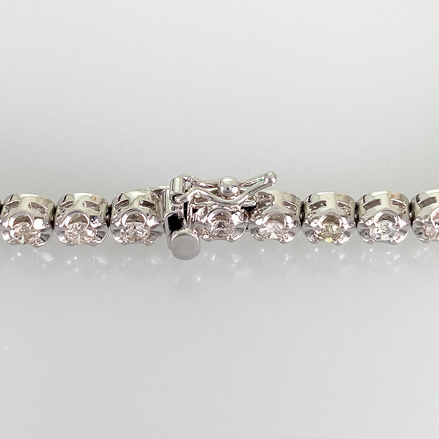 Tennis bracelet Platinum Diamond