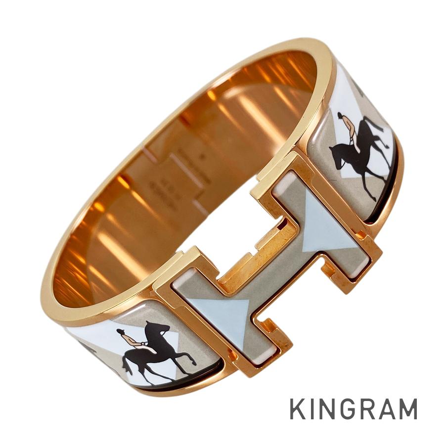 HERMES Click crack H Bangle