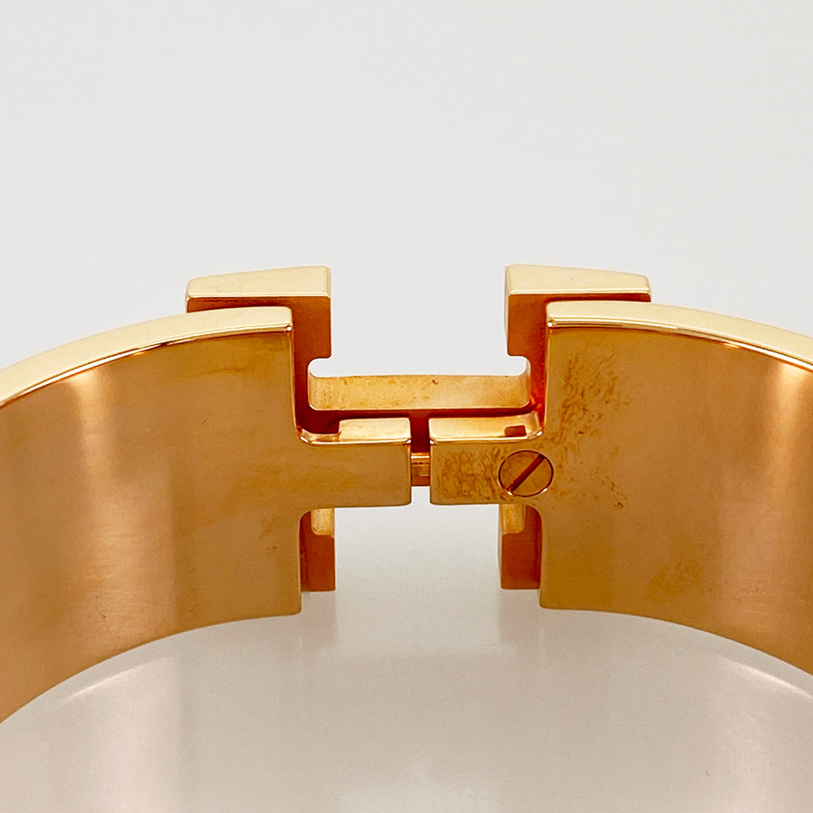HERMES Click crack H Bangle
