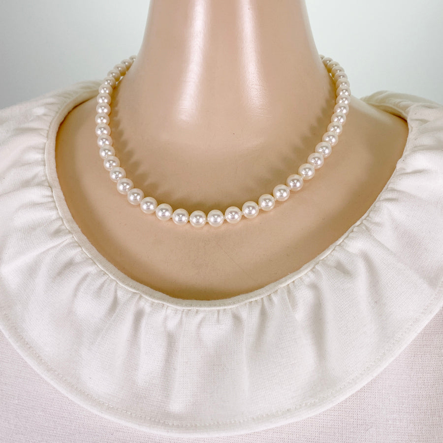 Necklace Silver Pearl