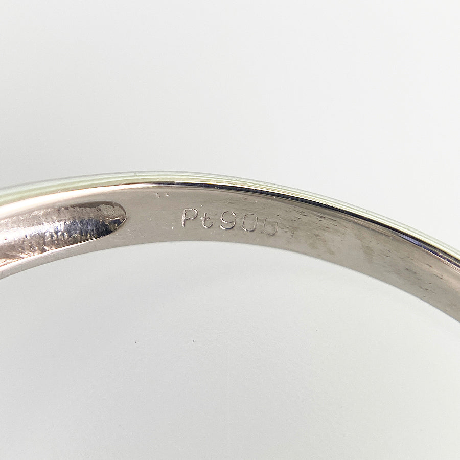 Ring Platinum Sapphire