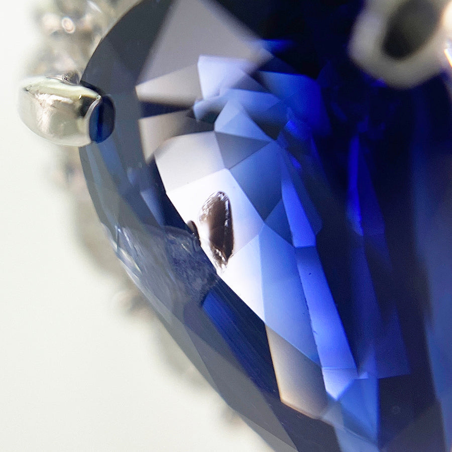 Ring Platinum Sapphire
