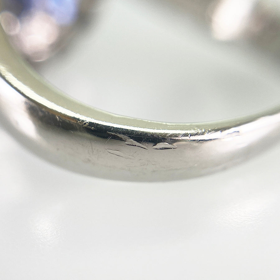 Ring Platinum Sapphire