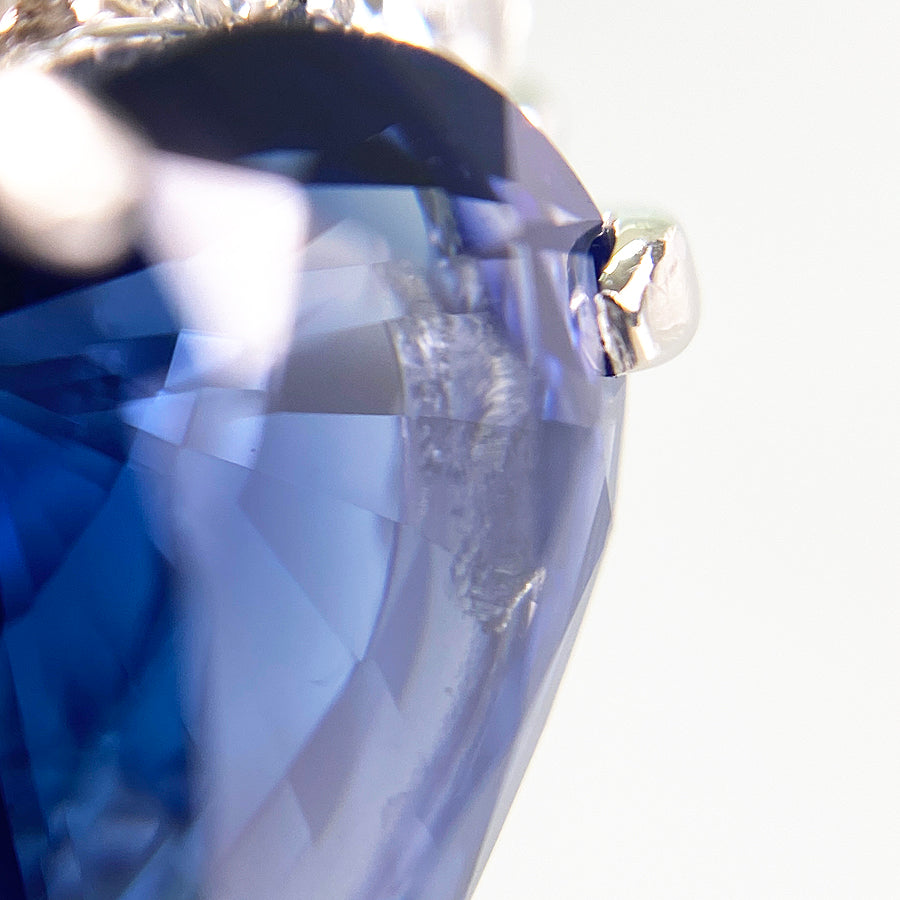 Ring Platinum Sapphire