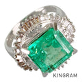 Ring Platinum Emerald