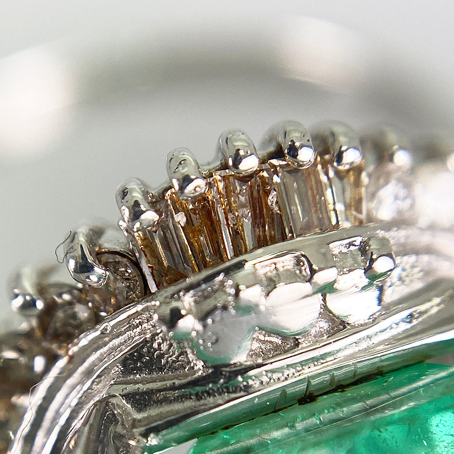 Ring Platinum Emerald