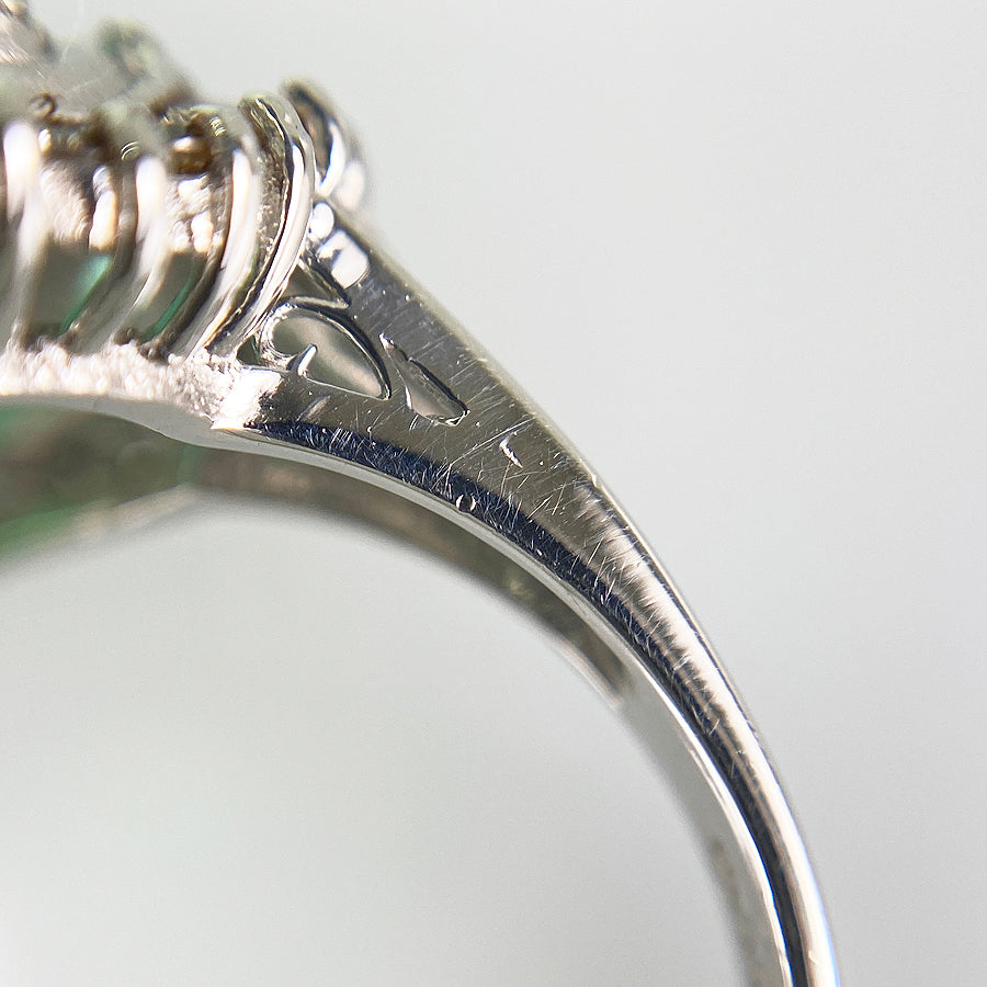 Ring Platinum Emerald