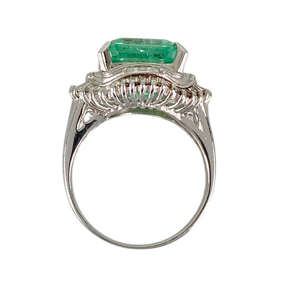 Ring Platinum Emerald